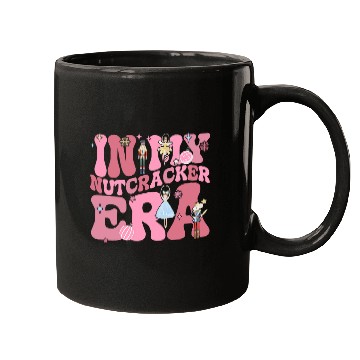 Discover In My Nutcracker Era Pink Christmas Nutcracker Ballet Womens Mugs