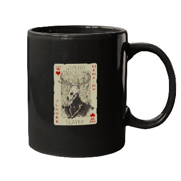 Discover Funny Wendigo Cryptid Skin Walker Folklore Cryptozoology 3 Mugs