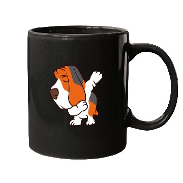 Discover Cute Dabbings Basset Hound Mugs