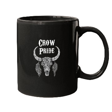 Discover Crow Pride Tribe Native American Indian Buffalo Apsaalooke Mugs