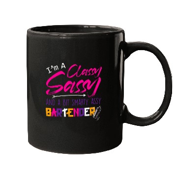 Discover Bartending Funny Sassy Bartender Mugs