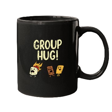 Discover Group Hug Smore Funny Camping Chocolate Marshmallow Gift Mugs