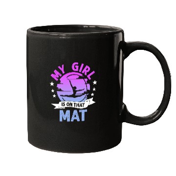Discover Gymnast My Girl Is On That Mat Gymnastics Dad Mom Mugs