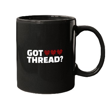 Discover Got Thread Cross Stitch Needlepoint Art XStitching Mugs