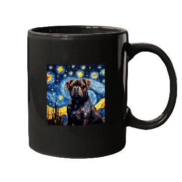 Discover Cane Corso Starry Night For Dog Mom Dog Dad Mugs