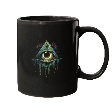 Discover Goth Eye Spiritual Enlightenment Witchcraft Third Eyeball Mugs