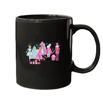 Discover Christmas Nutcracker Ballet Sugar Plum Fairy Pajamas Girls Mugs