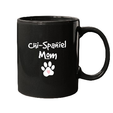 Discover ChiSpaniel Mom Chihuahua Cocker Spaniel Mix Breed Dog Mugs