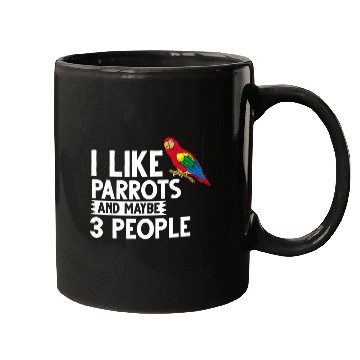 Discover Parrot Bird Quaker African Gray Macaw Cage 21 Mugs
