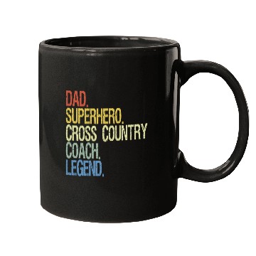Discover Cross country Coachs dad Mugs