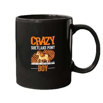 Discover crazys Shetland Pony Boy Shetty Boy Mugs
