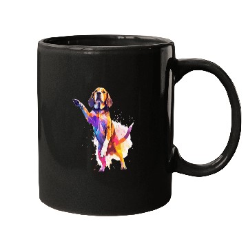 Discover Dog Dance Competition Funny Dancing Beagle Dog Mugs