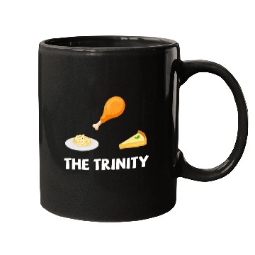 Discover The Trinity Turkey Pie Mashed Potatoes Funny Thanksgiving Mugs