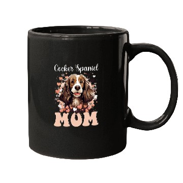 Discover Cocker Spaniel Dog Breed Pet Cocker Spaniel Mom Mugs