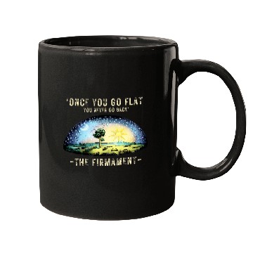 Discover Flat earth model with dome 2Firmament flat earth 21 Mugs
