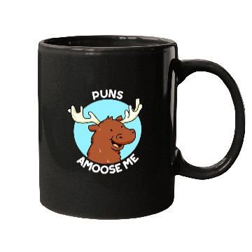 Discover Puns Amoose Me Funny Moose Pun Gift Mugs