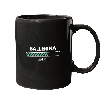 Discover Ballerina Loading Studying Ballet Mugs