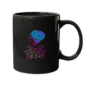 Discover Steminist Smart Glasses Girl Pi Day Mathematics Stem Girl Mugs