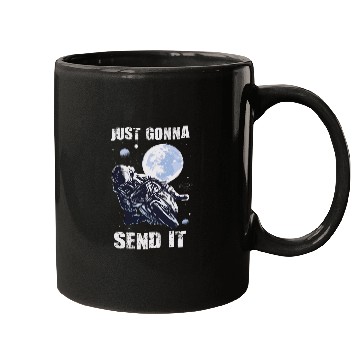 Discover Just Gonna Send It Moonlight Motocross Mugs