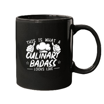 Discover Culinary Gangster Pastry Chef Cooking Culinary 4 Mugs