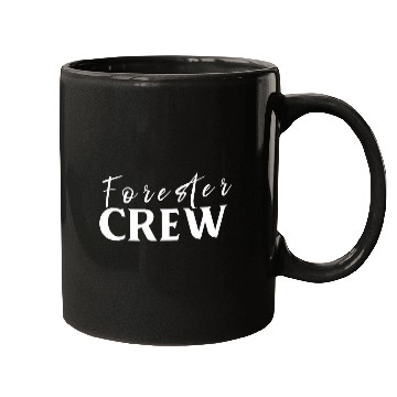 Discover Forester Crew Lumberjack Forestry Woodworker Forest Mugs