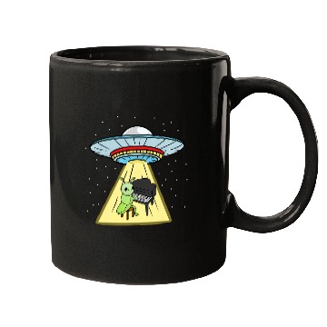 Discover Ufo Abduction Grasshopper Piano Player 21 Mugs