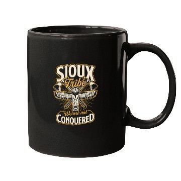 Discover Sioux Tribe We Are Not Conquered Native American Indigenous Mugs
