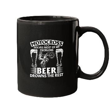 Discover Mens Dirt bike Motorcycle Enduro Supercross Offroad Motocross Mugs
