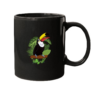 Discover Tropical Animal Lover Summer Bird Rainforest Toucan Mugs