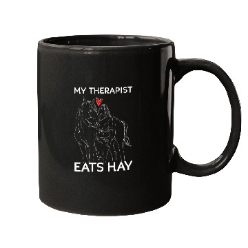 Discover My Therapist Eats Hay I Equestrian Lovers 23 3 Mugs