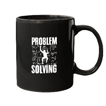 Discover Problem Solving Mathematics Bouldering Rock Climbing Mugs