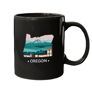 Discover Oregon The Beaver State Mugs