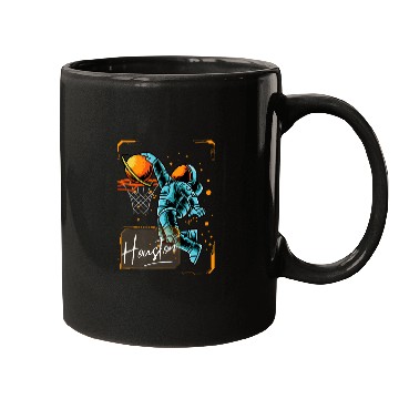 Discover Houston Space Dunk Astronaut Mugs