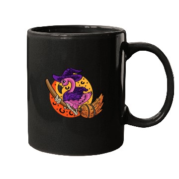 Discover Flamingo Witch Magician Mugs