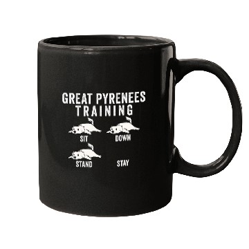 Discover Great Pyrenees Training Dog Mugs