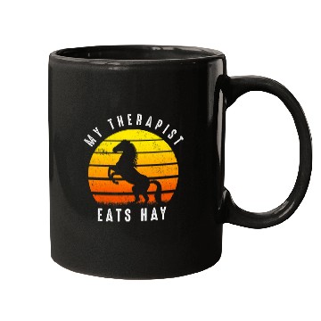 Discover My Therapist Eats Hay I Equestrian Lovers 210 Mugs