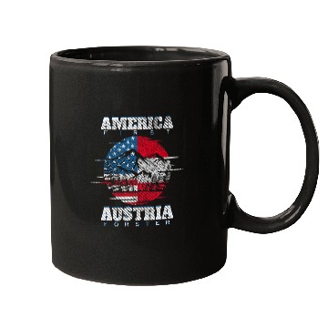 Discover Funny America First Austria Forest Meme Gift Mugs