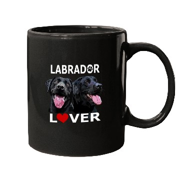 Discover Black Labrador Retriever Lover Happy Black Lab Dog Mom Dad Mugs