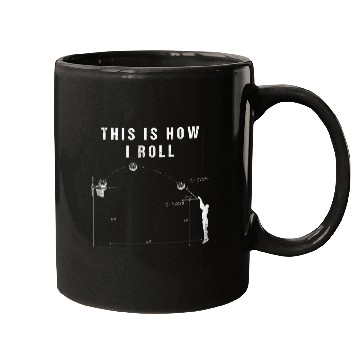 Discover This Is How I Roll   Funny Physics Lovers Basketball Mugs
