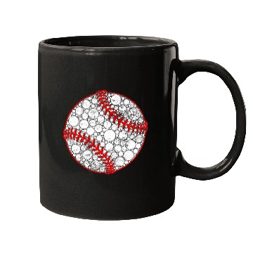Discover Polka Dot Baseball International Dot Day for Baseball Lover Mugs