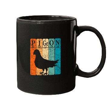 Discover Pigeon Periodic Table Elements Birdwatching Ornithology Mugs