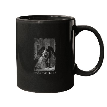 Discover Gothic Aesthetic Vampire Dark Romantic Victorian Goth Art Mugs
