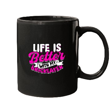 Discover Brick Layer Union Bricklayer Girlfriend Bricklayer Wife 13 Mugs
