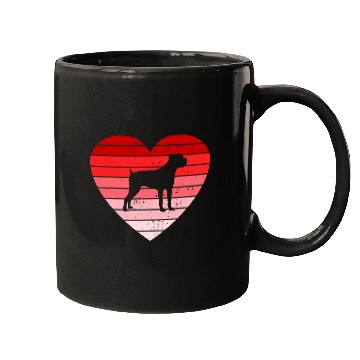 Discover Retro style Valentines day Cane Corso Lover Gift Mugs