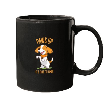 Discover Funny Beagle Dog Dance Competition Mugs