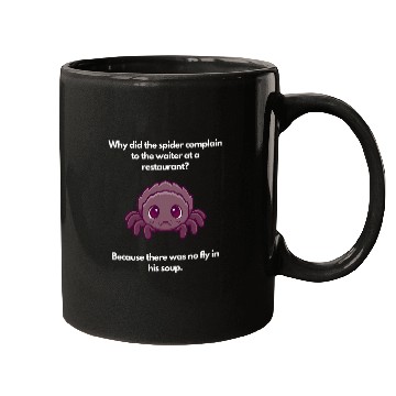 Discover Why did the spider complain Mugs