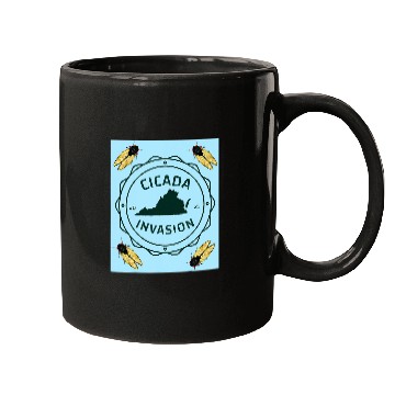 Discover Virginia Cicada Invasion 2 Mugs