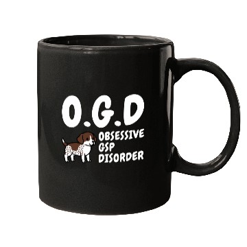 Discover Obsessive German Shorthaired Pointer Disorder Dog Mugs
