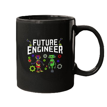 Discover Robot Builder Robotics Engineer AI Artificial Intelligence Mugs
