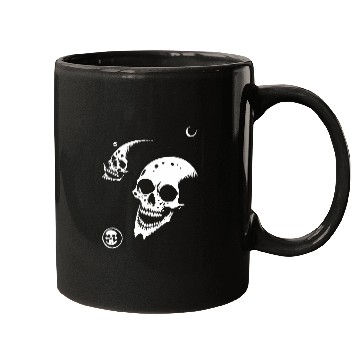 Discover Horror Skull Skull Art Skull Gothic Heavy Metal 14 Mugs